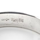 Image 5 of Silver ring with facets