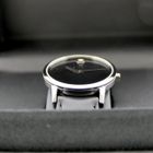 Image 14 of Movado Museum Classic; Steel women's watch with black dial; 0607583