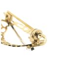 Image 5 of Vintage two-tone gold brooch