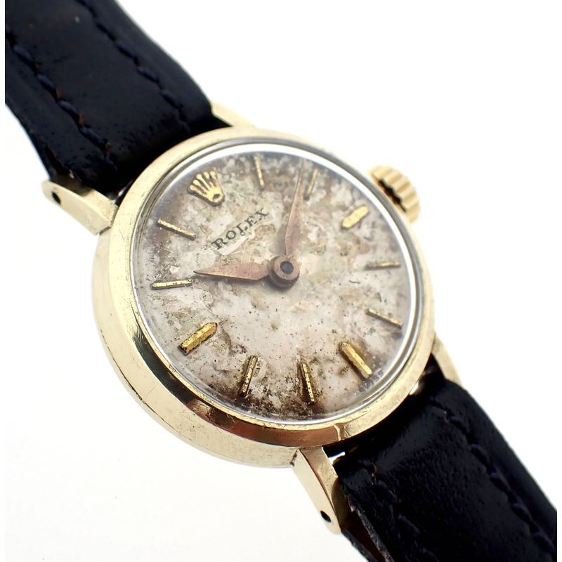 Image 1 of Rolex Oyster Precision; Vintage ladies watch