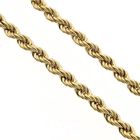 Image 3 of Gold twisted link chain | 41.5 cm