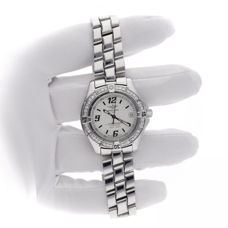 Image 14 of Breitling Colt Oceane 33mm A57350 Ladies Watch with Diamonds