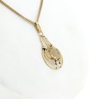 Image 5 of Gold Pendant with Citrine