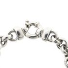 Afbeelding 4 van Zilveren jasseronschakel armband | 21 cm 