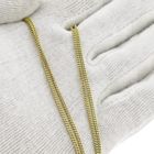 Image 7 of Gold gourmet link chain | 56 cm