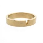 Image 5 of Gold matte ring; Niessing