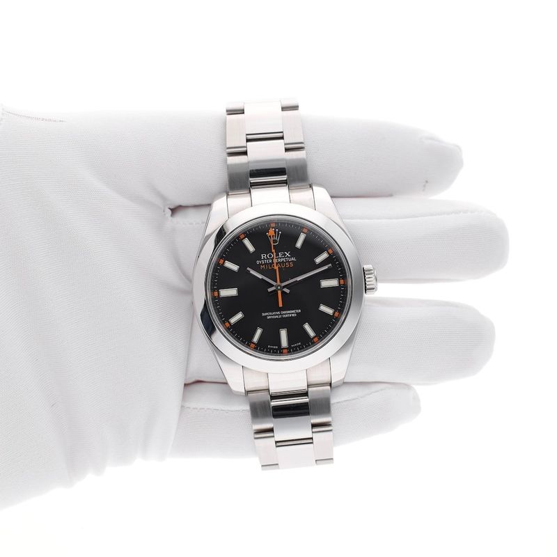 Image 7 of Rolex Milgauss 116400; Automatic Men's Watch