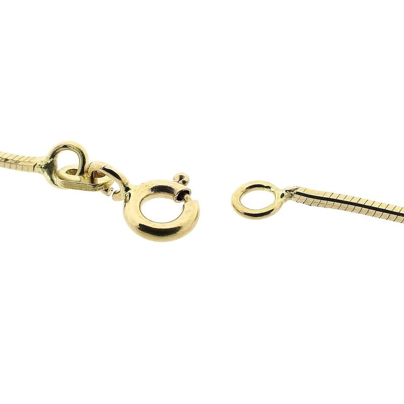 Image 5 of Two-tone gold fantasy link necklace