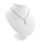 Image 4 of Gold pendant of an anchor with rope