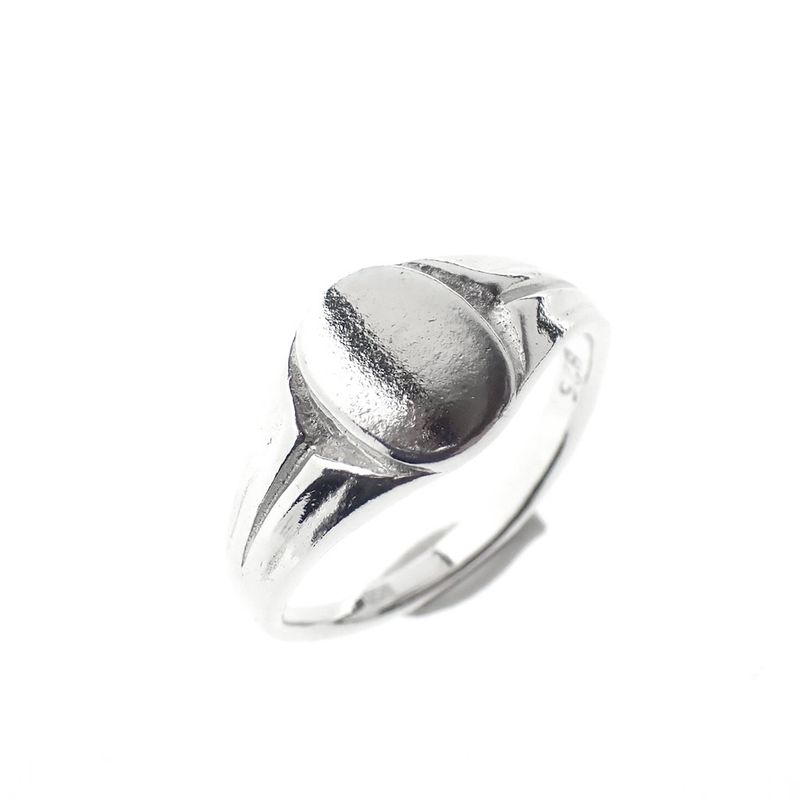 Image 1 of Silver pinky ring