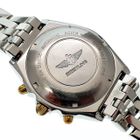 Image 11 of Breitling Chronomat; Chronograph men's watch on pilot's strap
