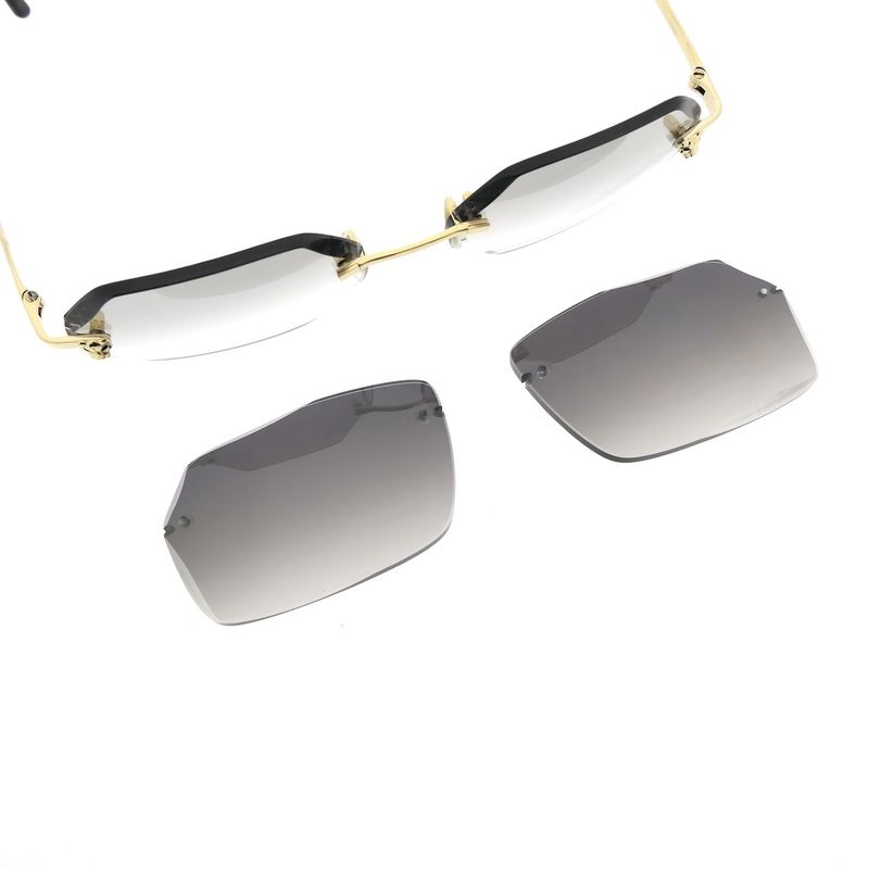 Image 4 of Cartier sunglasses - Panthere; CT0028O - 56-16-140 - Incl. original Cartier box and papers
