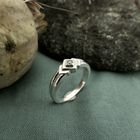 Image 2 of Silver ladies ring with zirconia