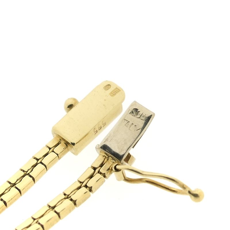 Image 6 of Golden fantasy link necklace