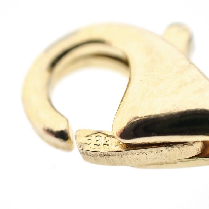 Image 8 of 8-karat snake link chain | 46 cm