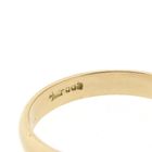 Image 6 of Tricolor gold ring with diamonds; 0.20 ct.