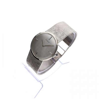 Image 2 of Corum 18ct. Ref: 8261 White Gold Men's Watch 'Linen' Dial Cal. 4200