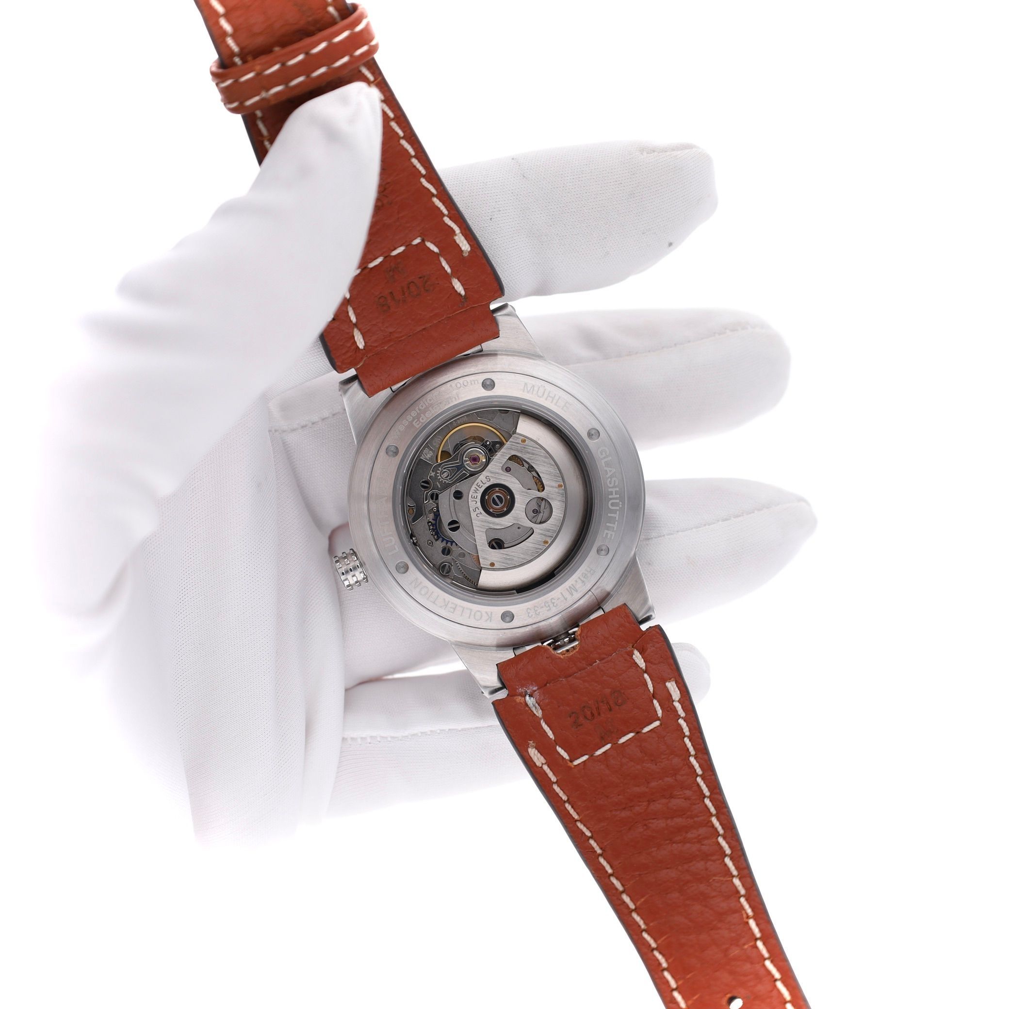 トミルユーグ Mühle Glashütte M1-35-33 Automatisch Heren Horloge | Juweelwinkel.nl