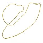 Image 4 of Gold Venetian chain | 61 cm