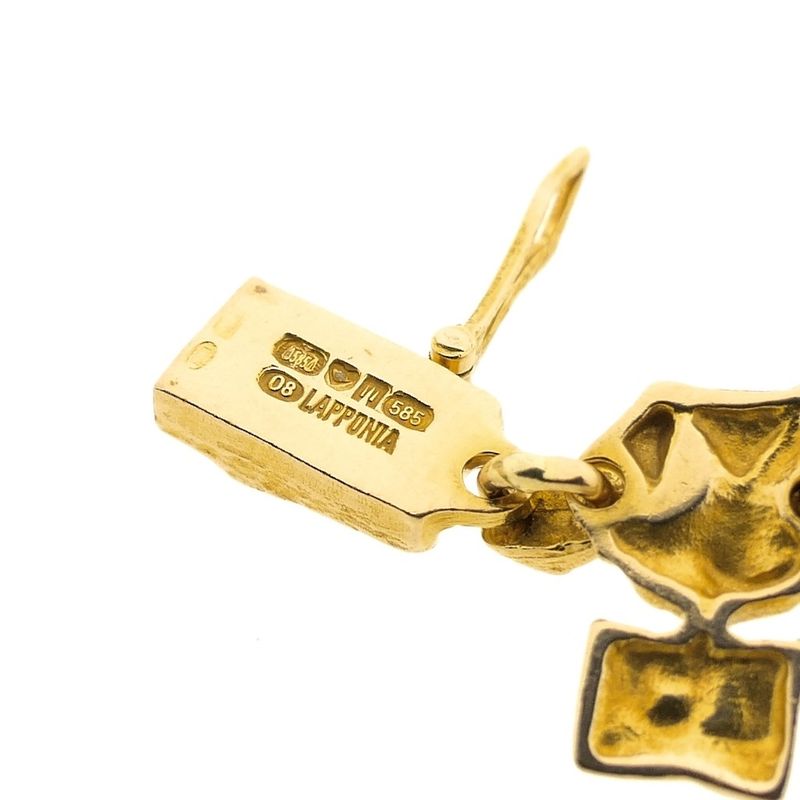 Image 6 of Gold Lapponia necklace; Tenochtitlan Kaulakoru | 39 cm