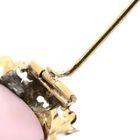 Afbeelding 6 van Antiek gouden broche met roze camee