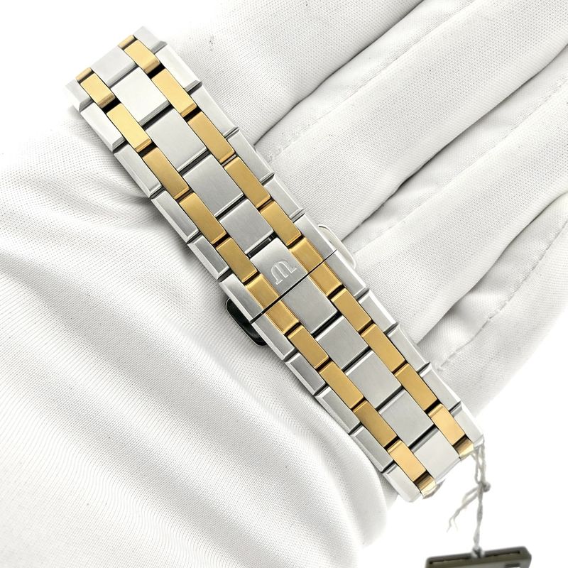 Image 8 of Maurice Lacroix AIKON AI1106; Bi-Color Women's watch with mother-of-pearl dial