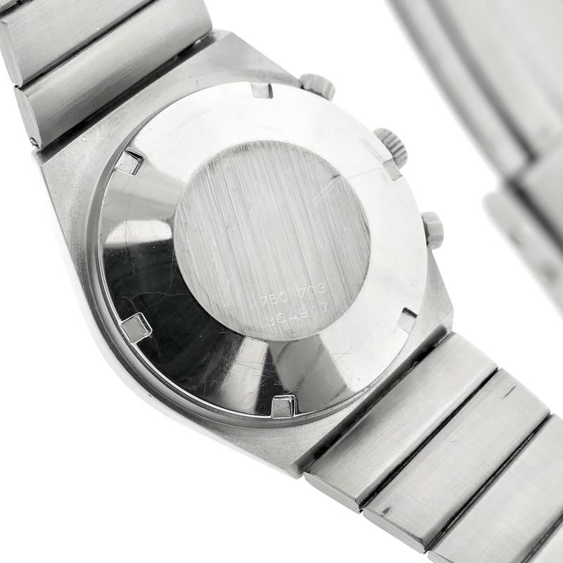 Image 9 of Heuer Kentucky 750.703B; Vintage chronograph men's watch