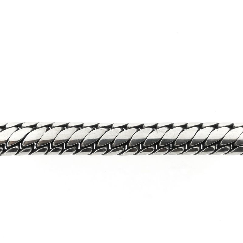 Image 5 of Silver Buddha to Buddha bracelet with turquoise; Ben XS | 18 cm