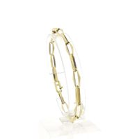 Gold closed forever bracelet