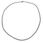 Image 3 of Silver cable chain | 45 cm