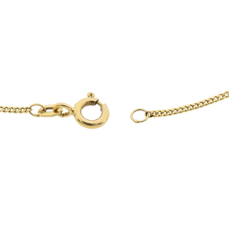 Image 5 of Gold gourmet link bracelet with beads | 18.5 cm