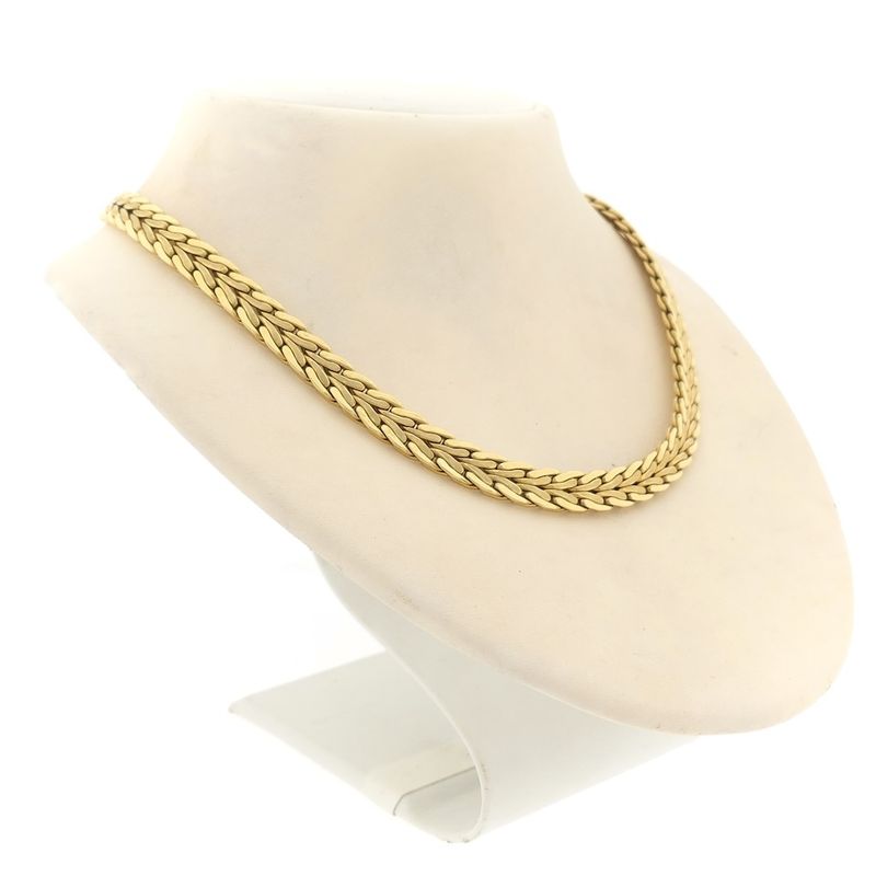 Image 3 of Golden fox street necklace.