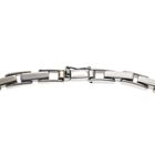 Image 4 of 18K white gold women's necklace with 1.04 ct. diamonds and pearl | 41 cm