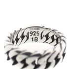 Image 5 of Silver Buddha to Buddha ring chain small