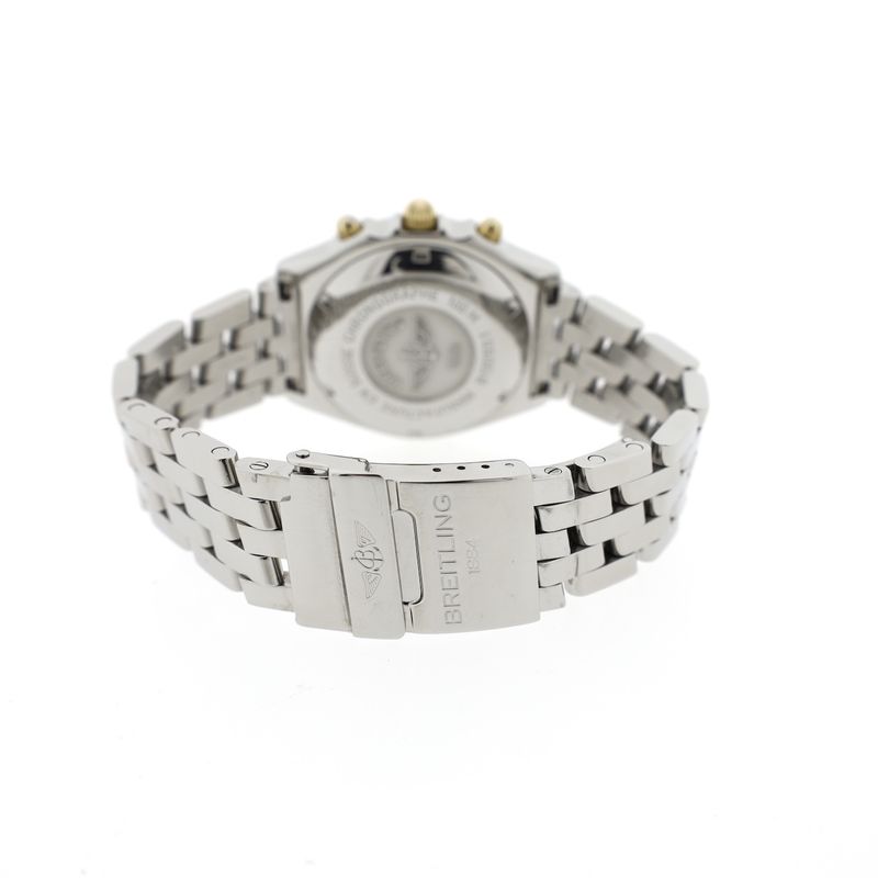 Image 9 of Breitling Chronomat B13050.1; Gold/steel men's watch