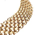 Image 4 of Golden Bismarck link bracelet.