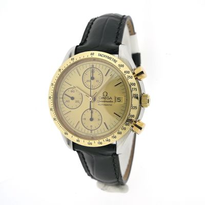 Image 2 of Omega Speedmaster Date 'Gold & Steel' 3711.10.09; Chronograph men's watch