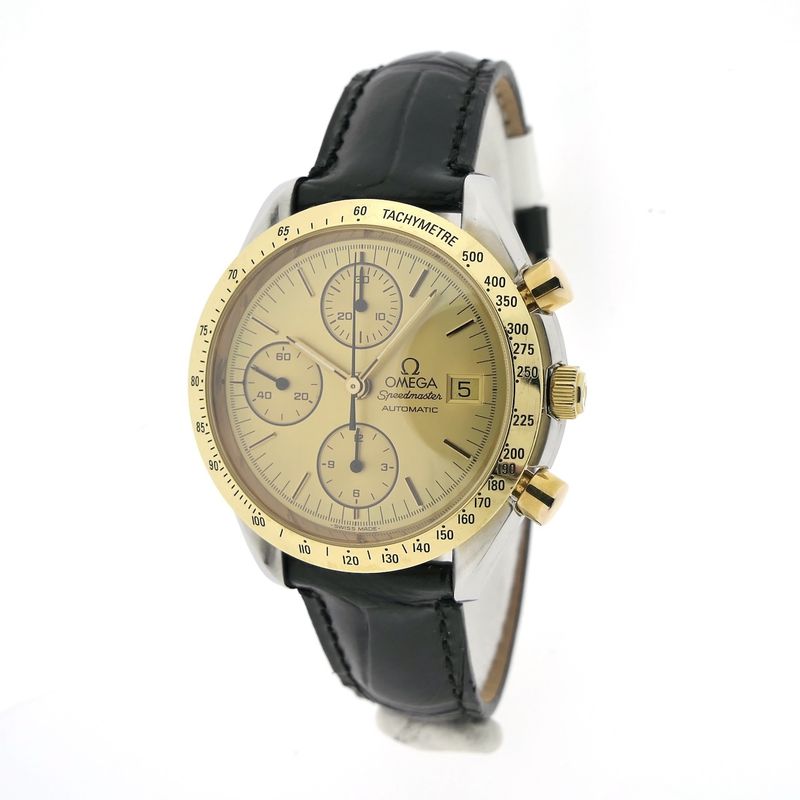 Image 2 of Omega Speedmaster Date 'Gold & Steel' 3711.10.09; Chronograph men's watch