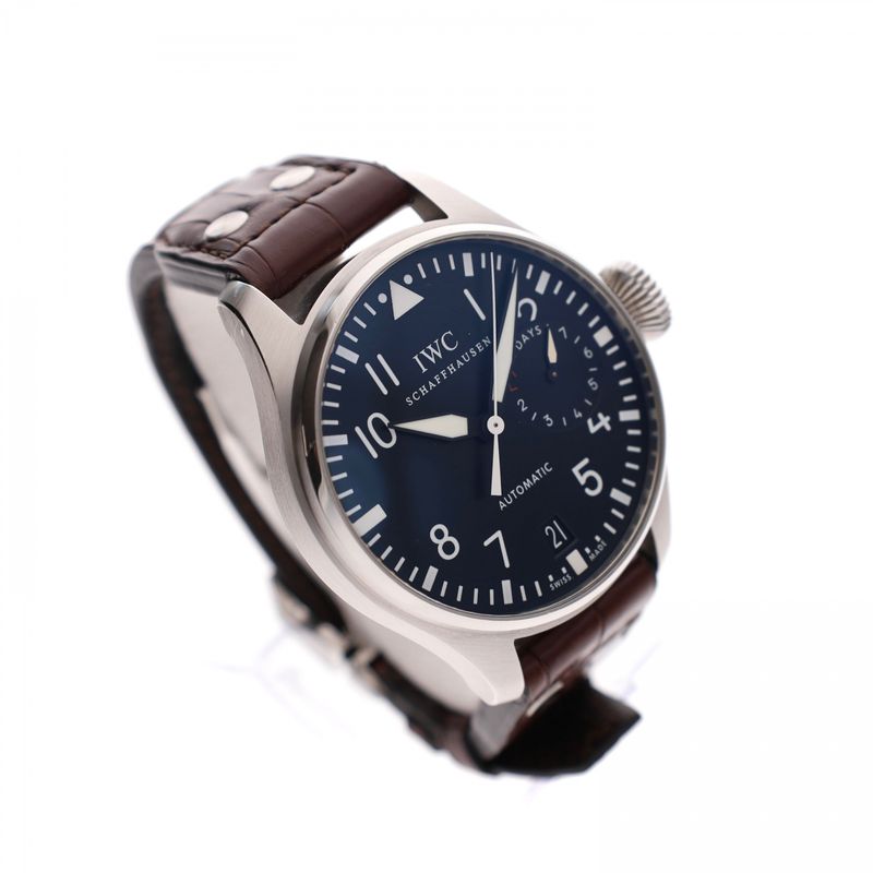Afbeelding 4 van IWC Big Pilot 'Grosse Fliegeruhr' 7-Days IW500401; Automatisch Heren Horloge