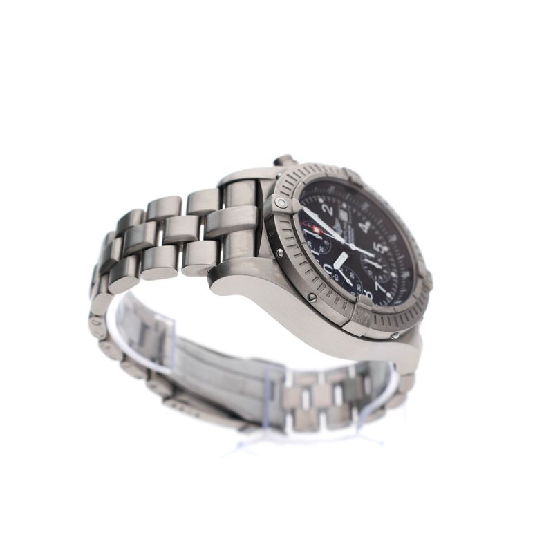 Image 9 of Breitling Avenger Titanium Chronograph E13360; Automatic Men's Watch