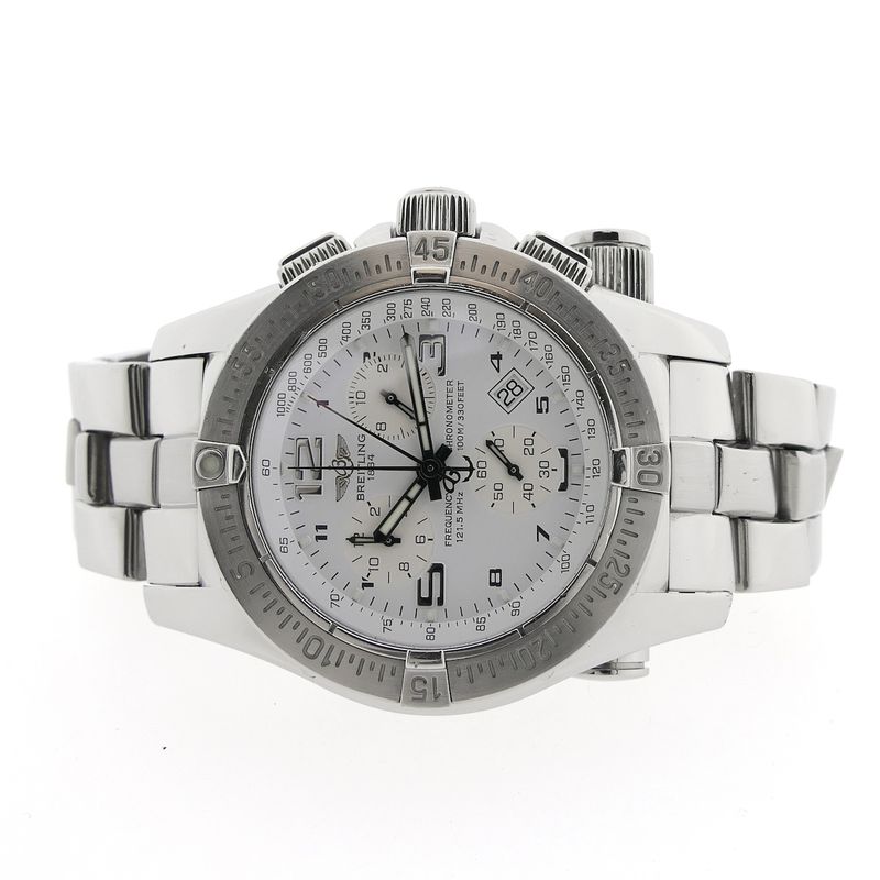 Image 14 of Breitling Emergency Mission A73321; Chronograph men's watch with emergency transmitter