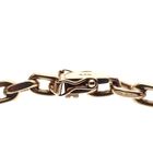 Image 2 of Gold anchor link bracelet