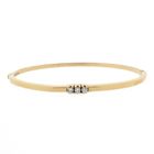 Image 1 of Gold bangle with 0.12 ct. diamonds | Ø 60 mm
