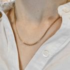 Image 6 of Rose gold anchor link chain