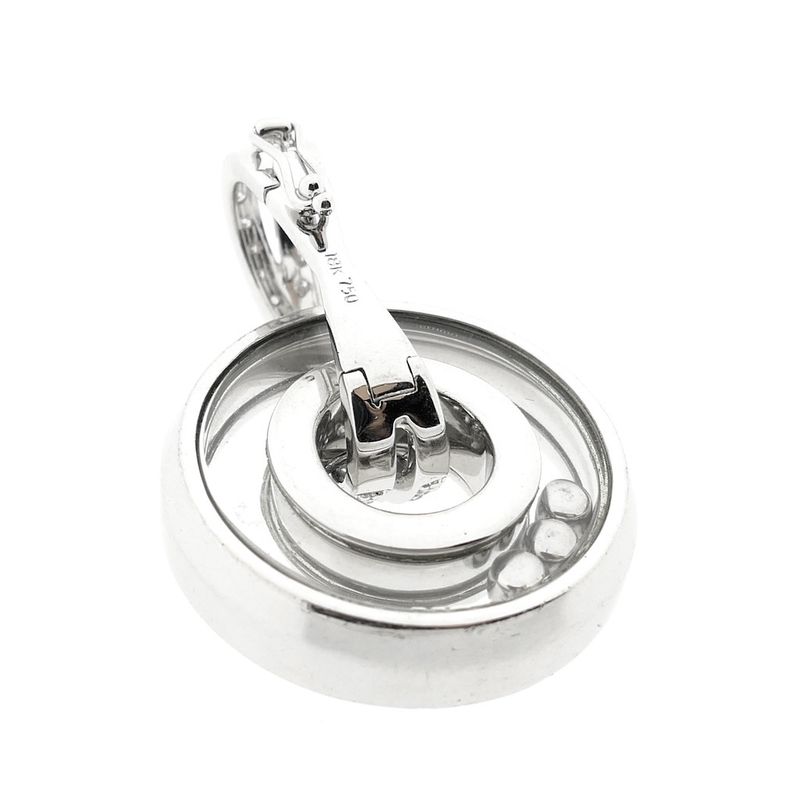 Image 4 of White gold pendant with diamonds