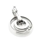 Image 4 of White gold pendant with diamonds