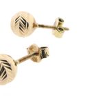 Image 7 of Gold screw stud earrings
