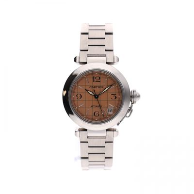 Afbeelding 1 van Cartier Pasha C ‘Salomon’ 2324 W31043M7; Automatisch Horloge