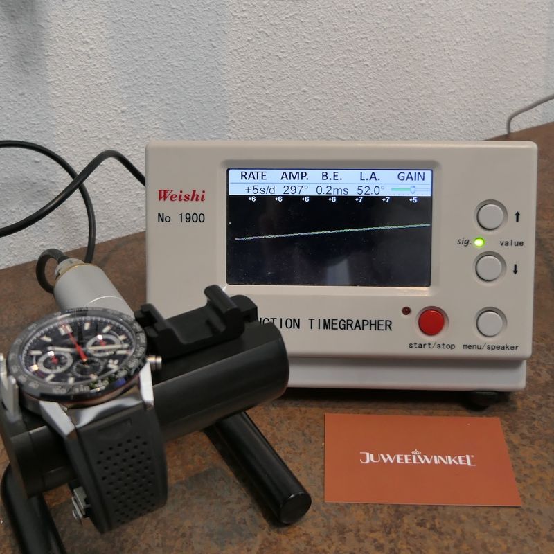 Image 16 of TAG Heuer Carrera Skeleton CBG2A10.FT6168; Chronograph men's watch