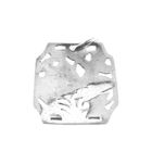 Image 3 of Silver pendant with floral design | Art Nouveau